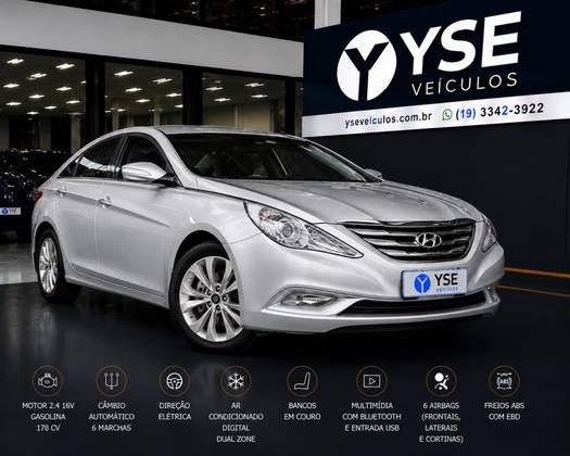 HYUNDAI SONATA 2.4 MPFI I4 16V 182CV GASOLINA 4P AUTOMÁTICO